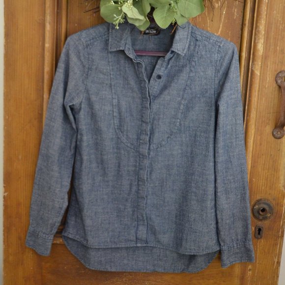 kate spade Tops - Kate Spade Saturday Chambray Button Up Denim Shirt